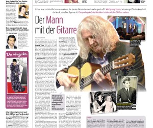 12. Juni 2013, Neue Presse, Der Mann mit der Gitarre